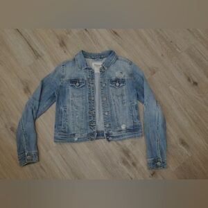 Denim Jean Jacket Womens Size XS Blue